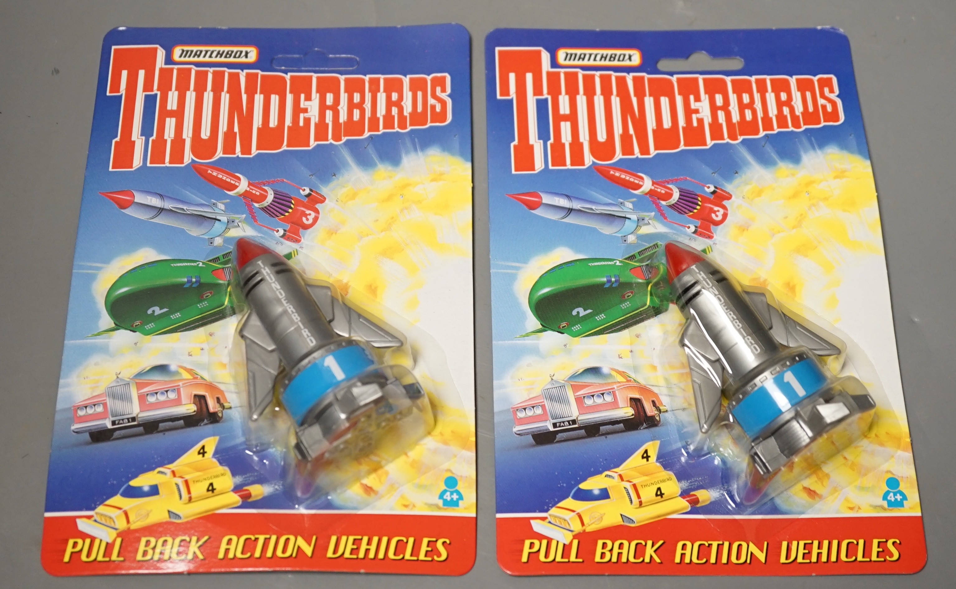 A quantity of Matchbox Thunderbirds, in bubble-packs